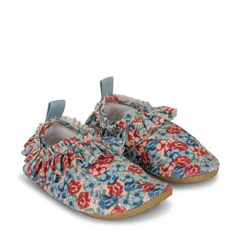 Store Konges Sløjd manuca badesko - ROSIE BLUE rosieblue