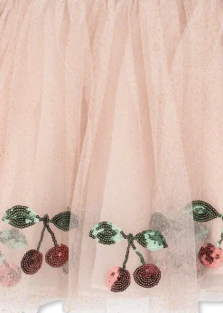 Store Konges Sløjd MEI KJOLE - GOLD BLUSH goldblush