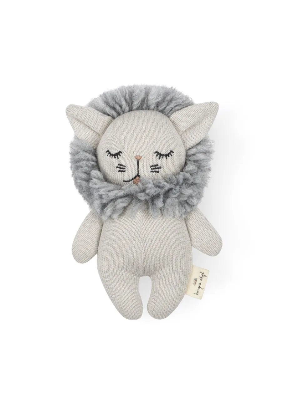 Online Konges Sløjd mini løve - grey