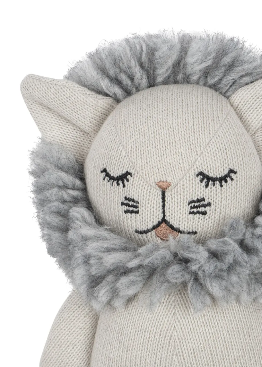 Online Konges Sløjd mini løve - grey