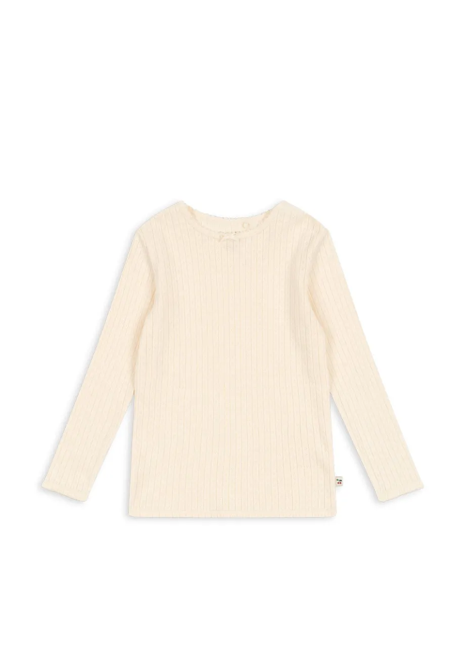 Online Konges Sløjd Minnie bluse - buttercream