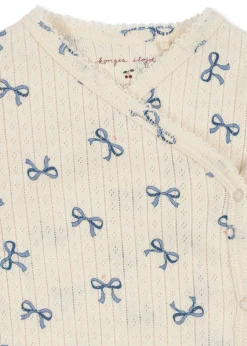 New Konges Sløjd Minnie body til nyfødt - bow bleu bowbleu