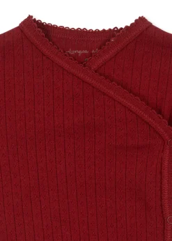 Cheap Konges Sløjd Minnie body til nyfødt - red dahlia reddahlia