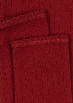 Shop Konges Sløjd Minnie bukser - red dahlia reddahlia