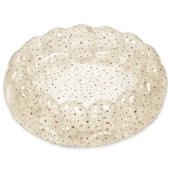 New Konges Sløjd musling badebassin lille - MULTI HEARTS multihearts