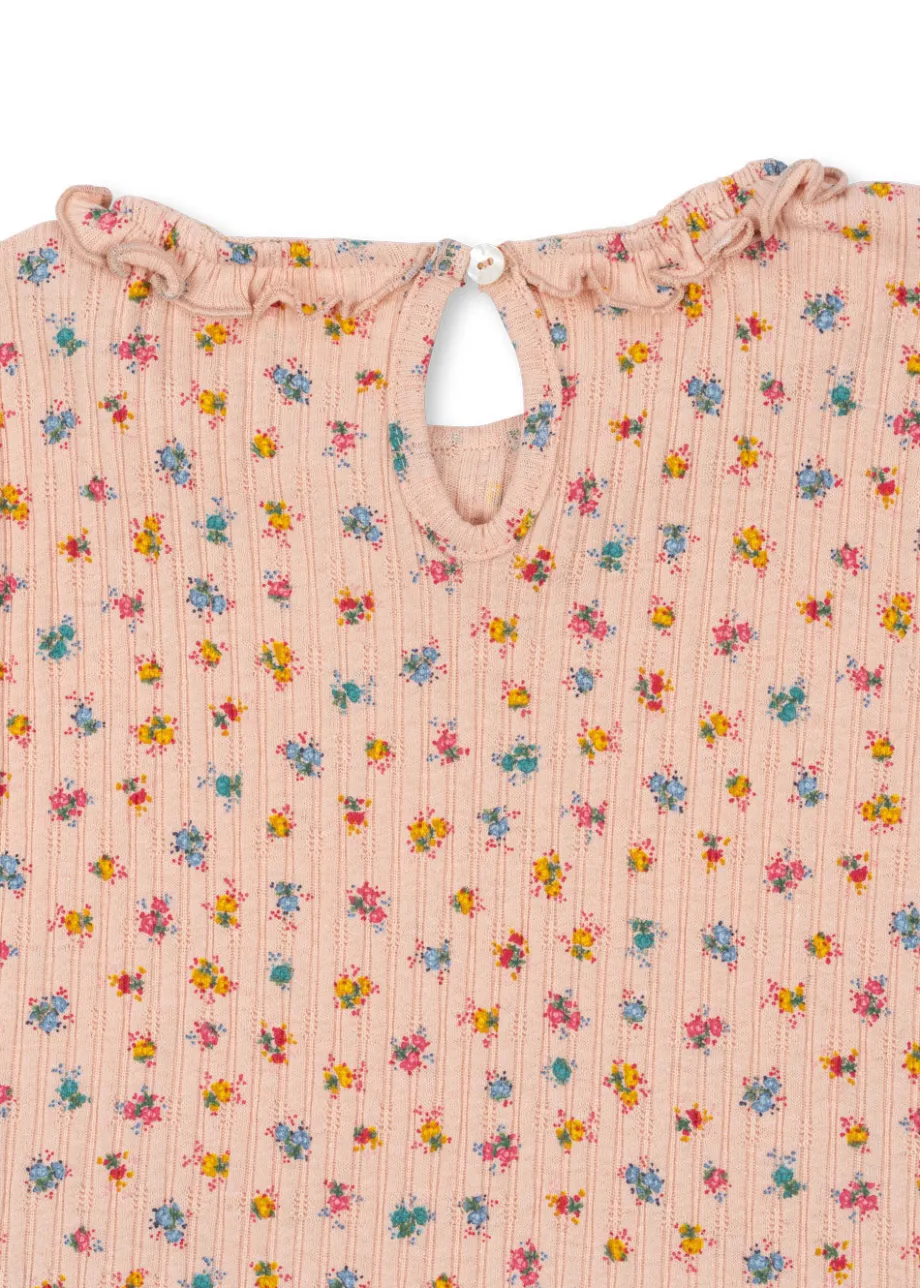 Outlet Konges Sløjd NIA KJOLE - BLOOMIE BLUSH bloomieblush