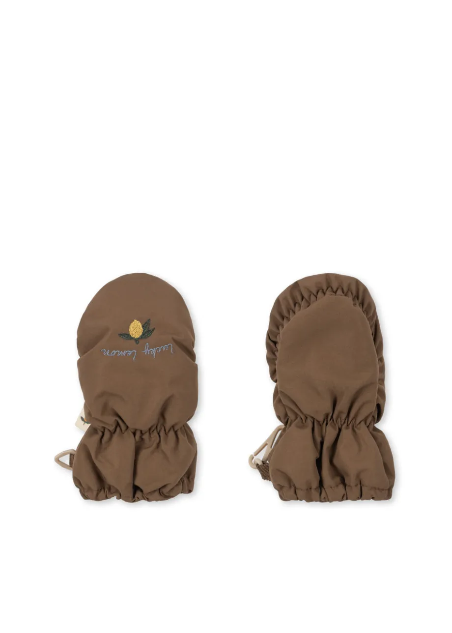 New Konges Sløjd Nohr babyvanter - walnut