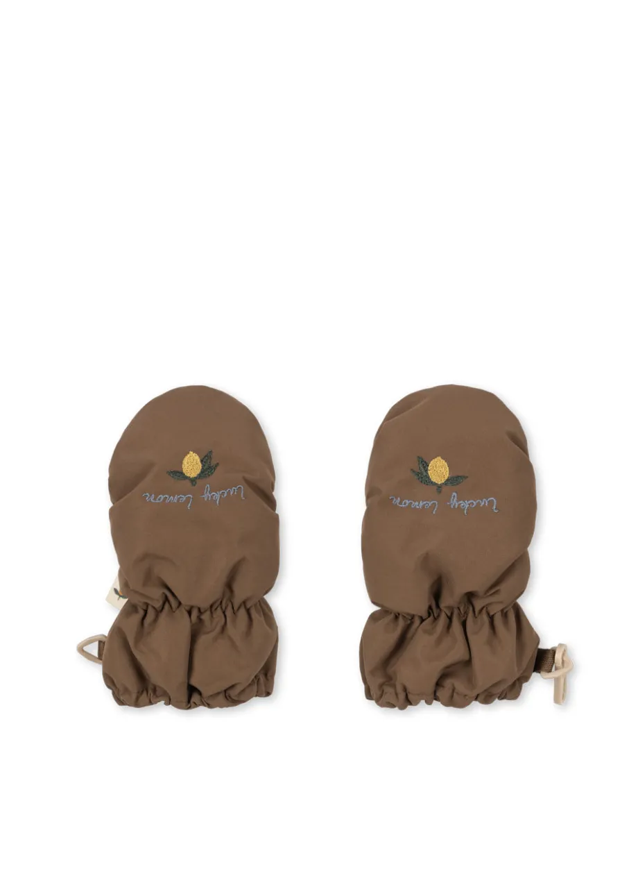 New Konges Sløjd Nohr babyvanter - walnut