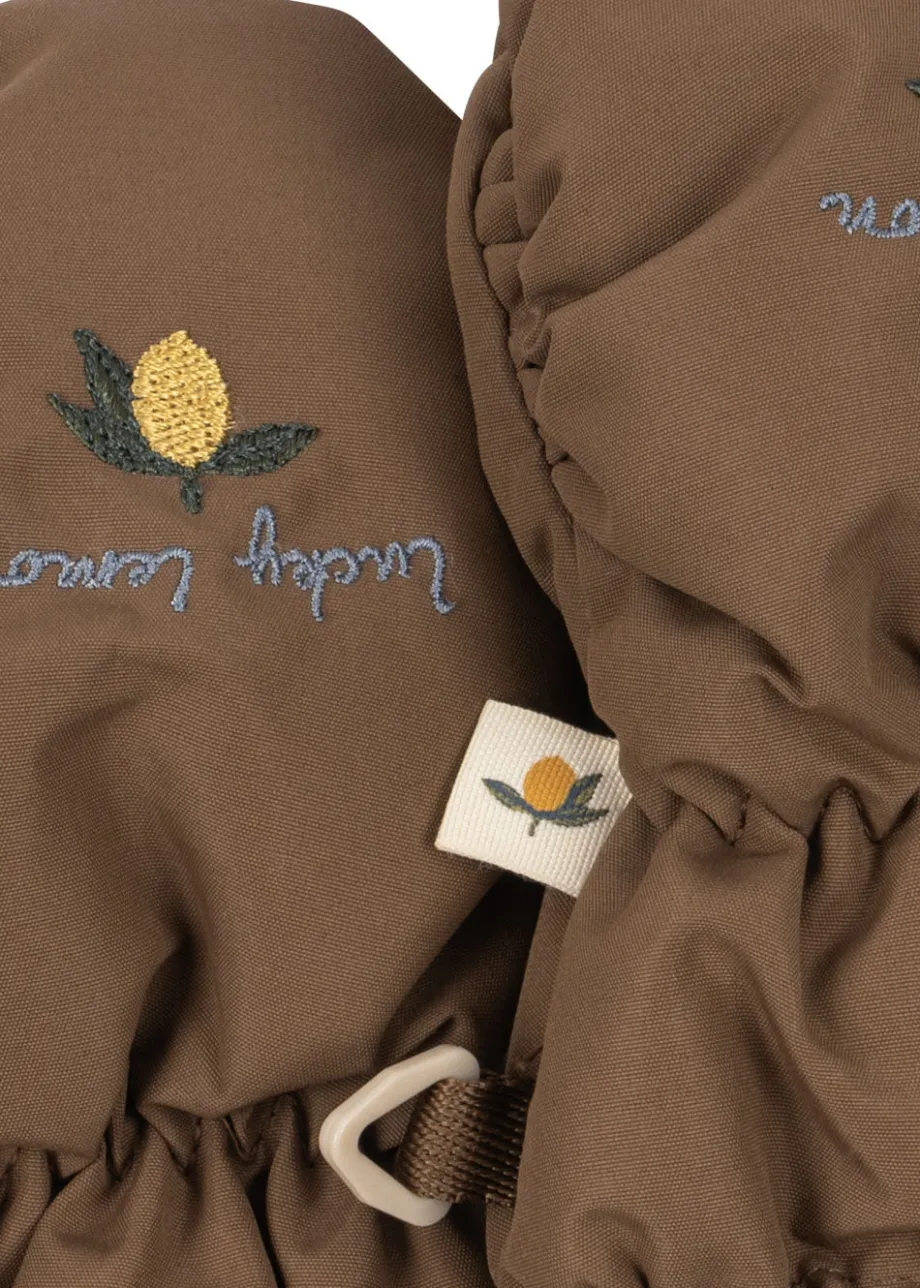 New Konges Sløjd Nohr babyvanter - walnut