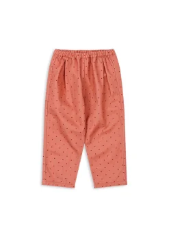 Outlet Konges Sløjd NOLA BUKSER - MAHOGANY DOT mahoganydot