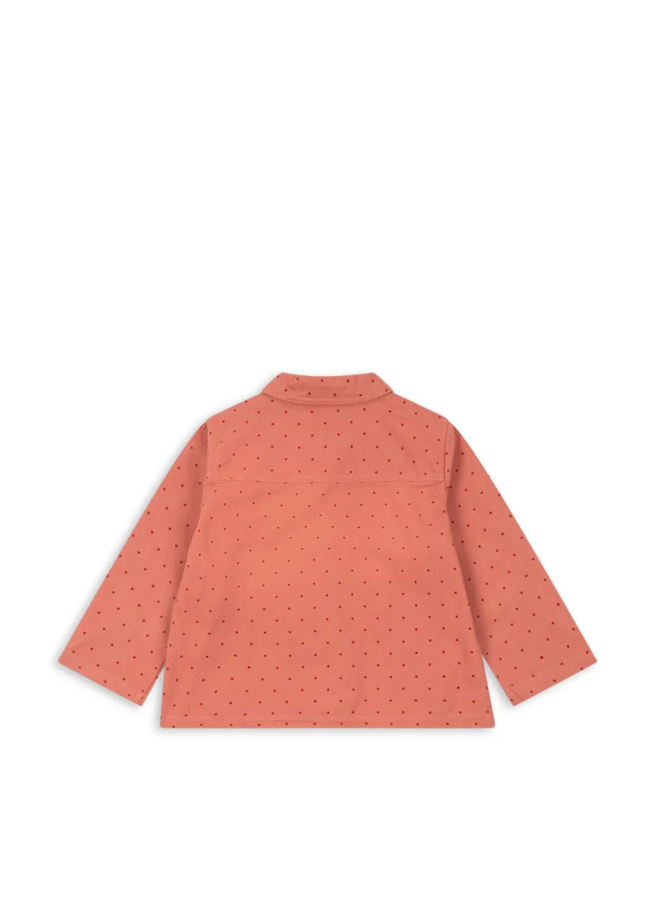 Outlet Konges Sløjd NOLA JAKKE - MAHOGANY DOT mahoganydot