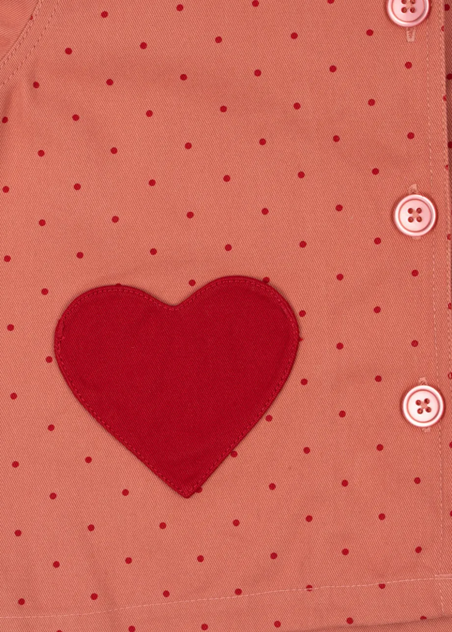 Outlet Konges Sløjd NOLA JAKKE - MAHOGANY DOT mahoganydot