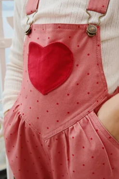 Hot Konges Sløjd NOLA SMÆKBUKSER - MAHOGANY DOT mahoganydot