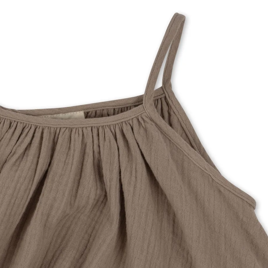 Sale Konges Sløjd olive stropkjole - PURE CASHMERE purecashmere