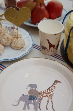 Outlet Konges Sløjd paptallerkner - safari