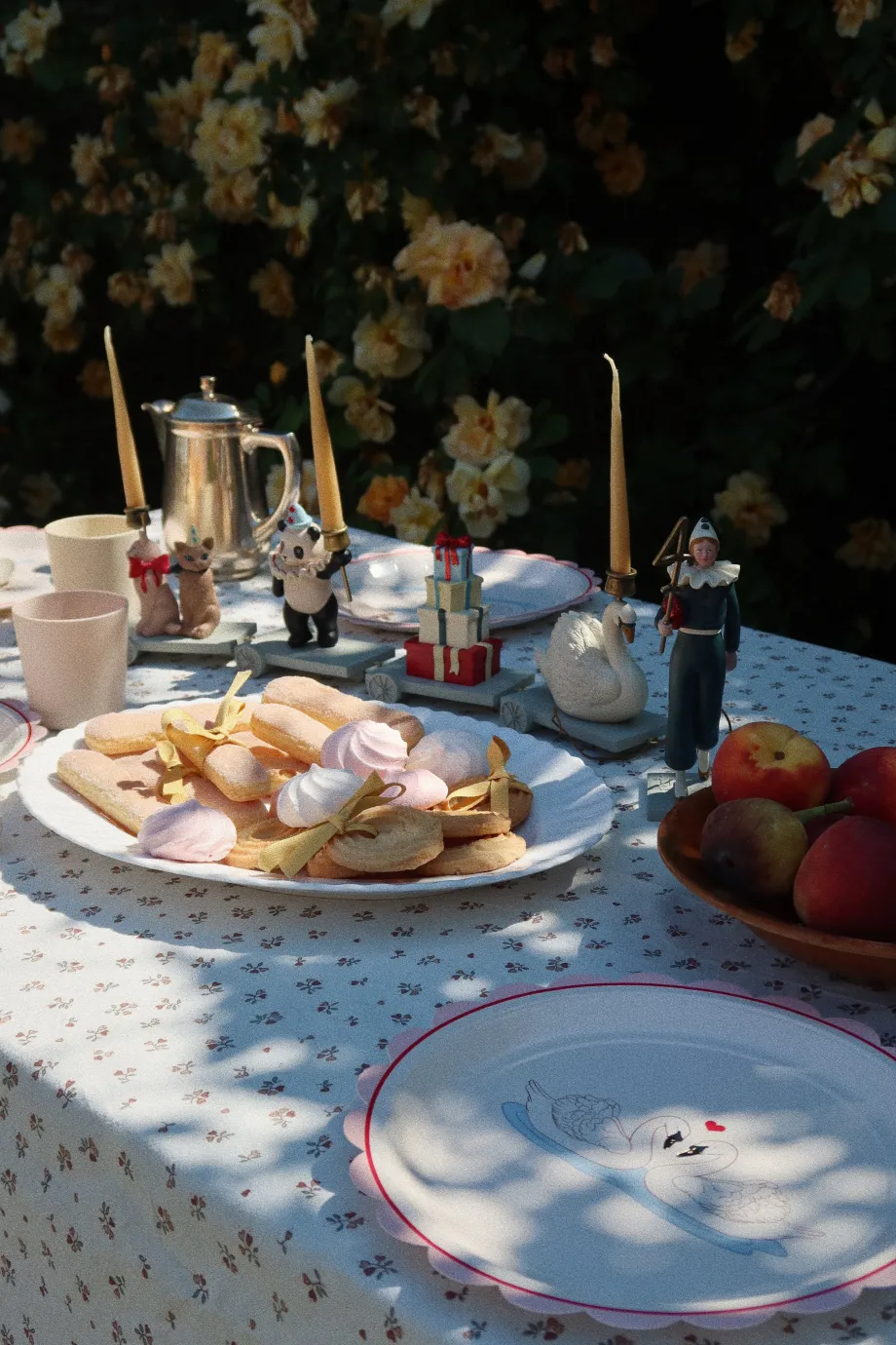 Fashion Konges Sløjd paptallerkner - swan