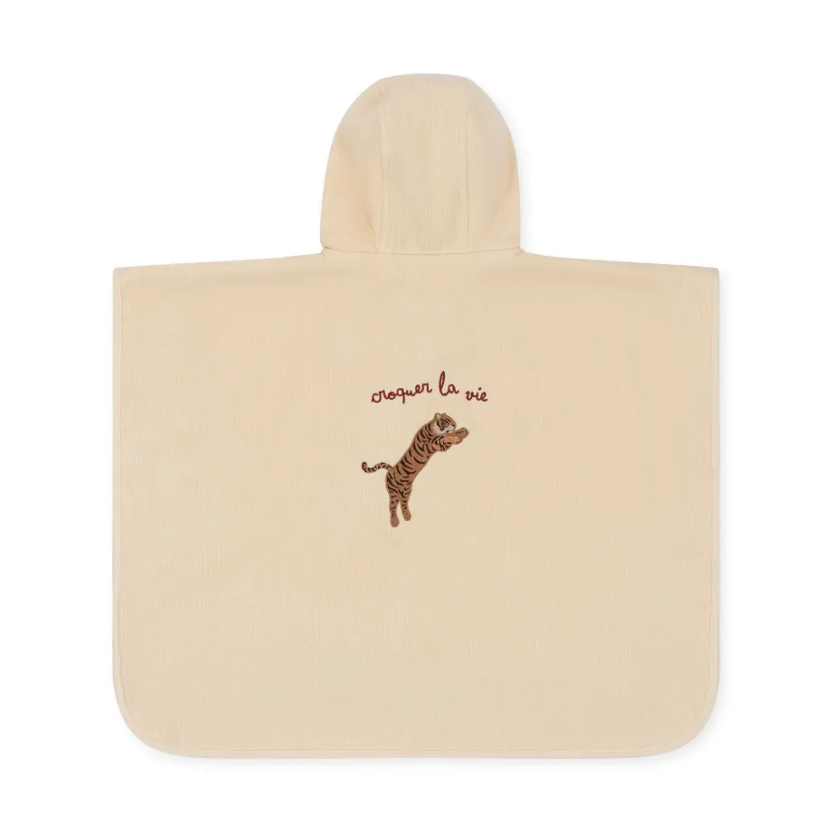 Clearance Konges Sløjd poncho - tiger