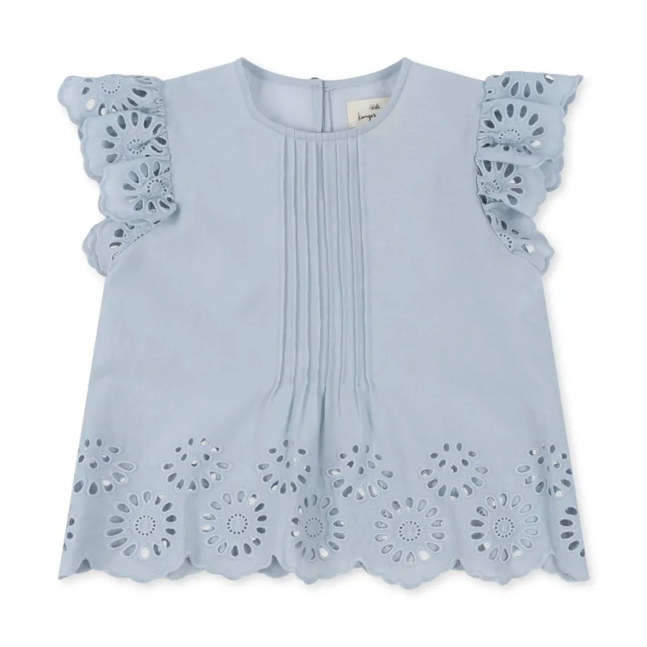 Outlet Konges Sløjd posey bluse - PLEIN AIR pleinair