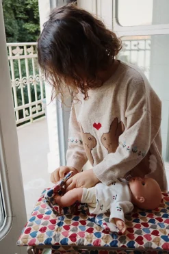 Store Konges Sløjd puslebord til dukke - COEUR BISOUS coeurbisous