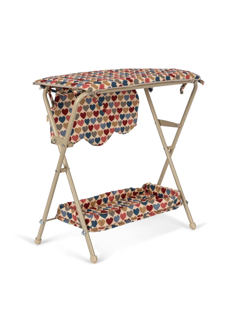 Store Konges Sløjd puslebord til dukke - COEUR BISOUS coeurbisous