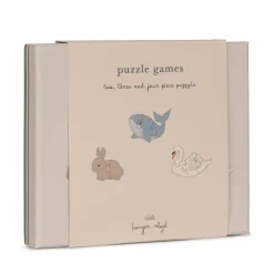 Hot Konges Sløjd puslespil - beige