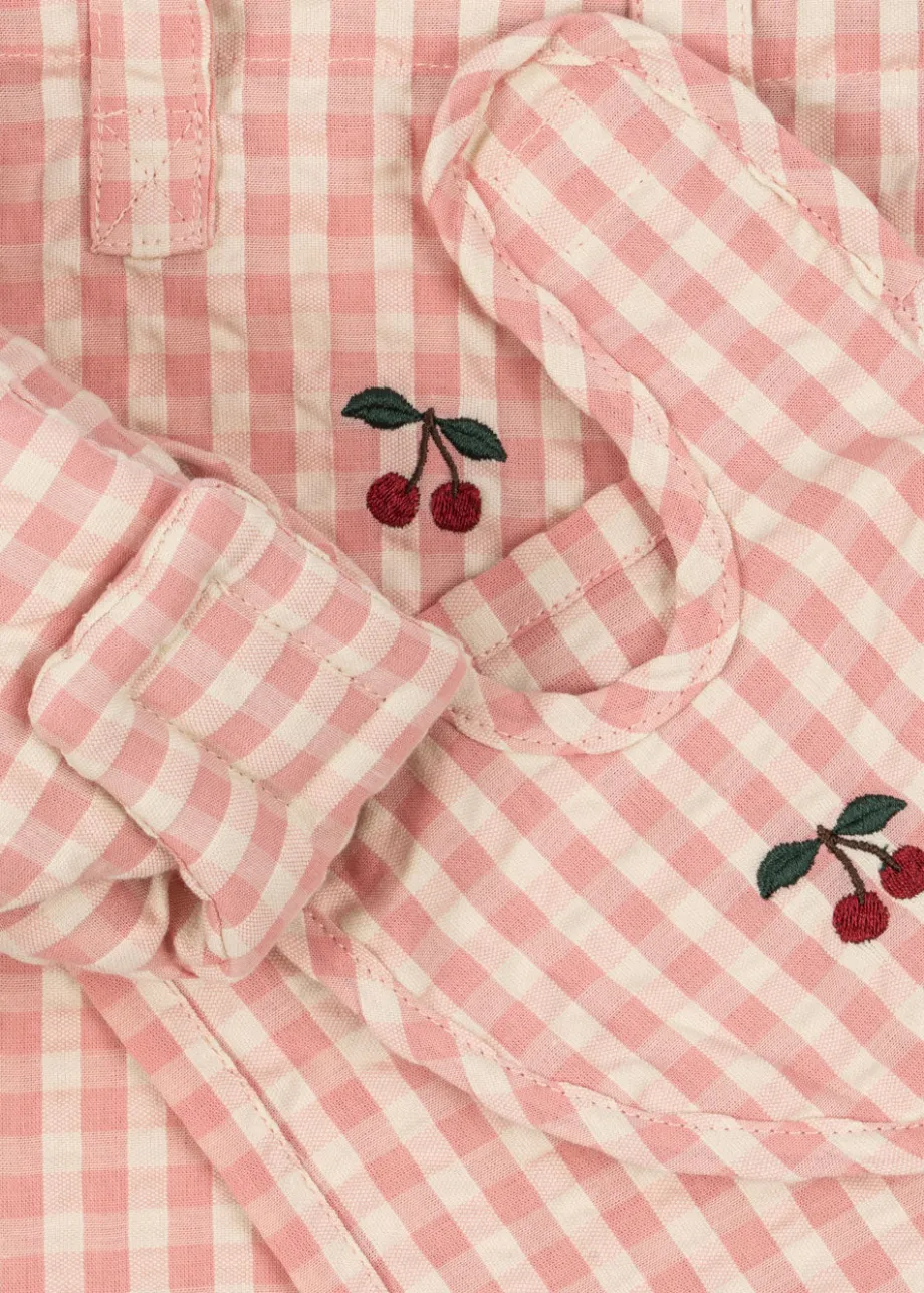 Flash Sale Konges Sløjd puslesæt til dukke - POWDER PINK CHECK powderpinkcheck