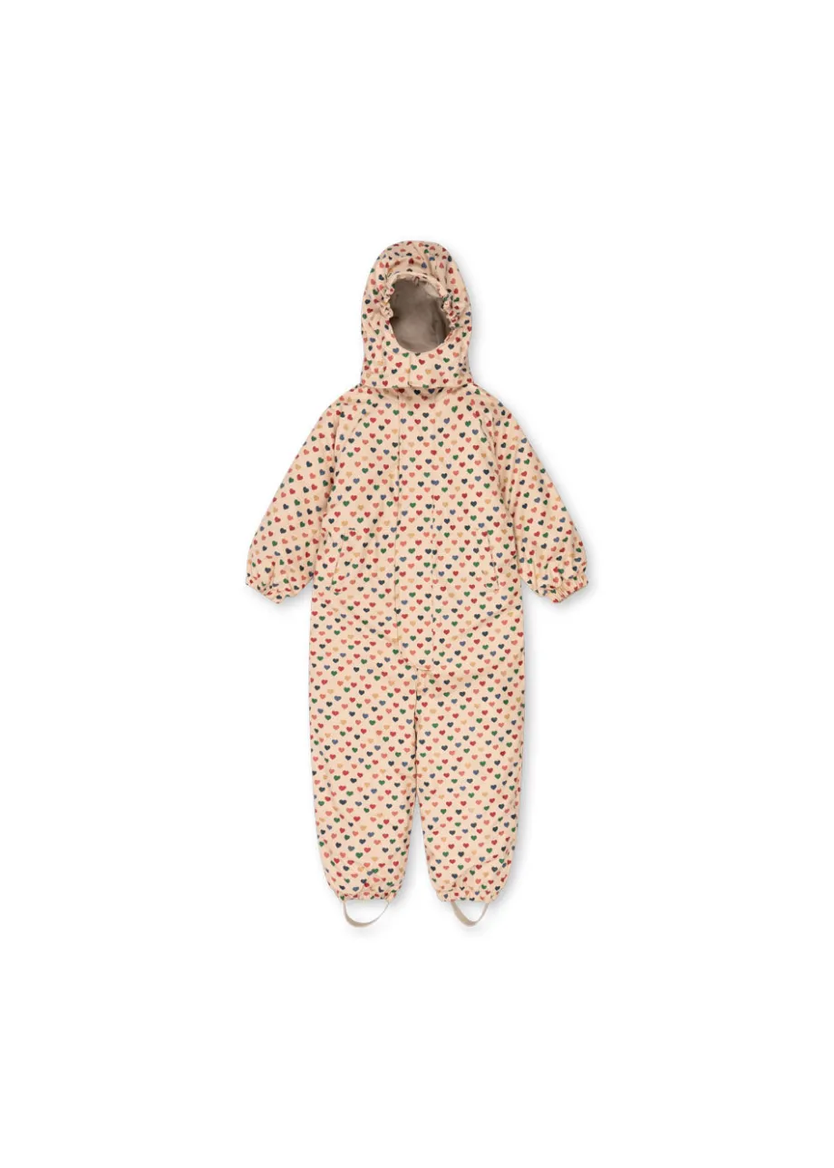 Clearance Konges Sløjd RAIN FLYVERDRAGT - COEUR COLORÈ FRAPPE coeurcolorèfrappe