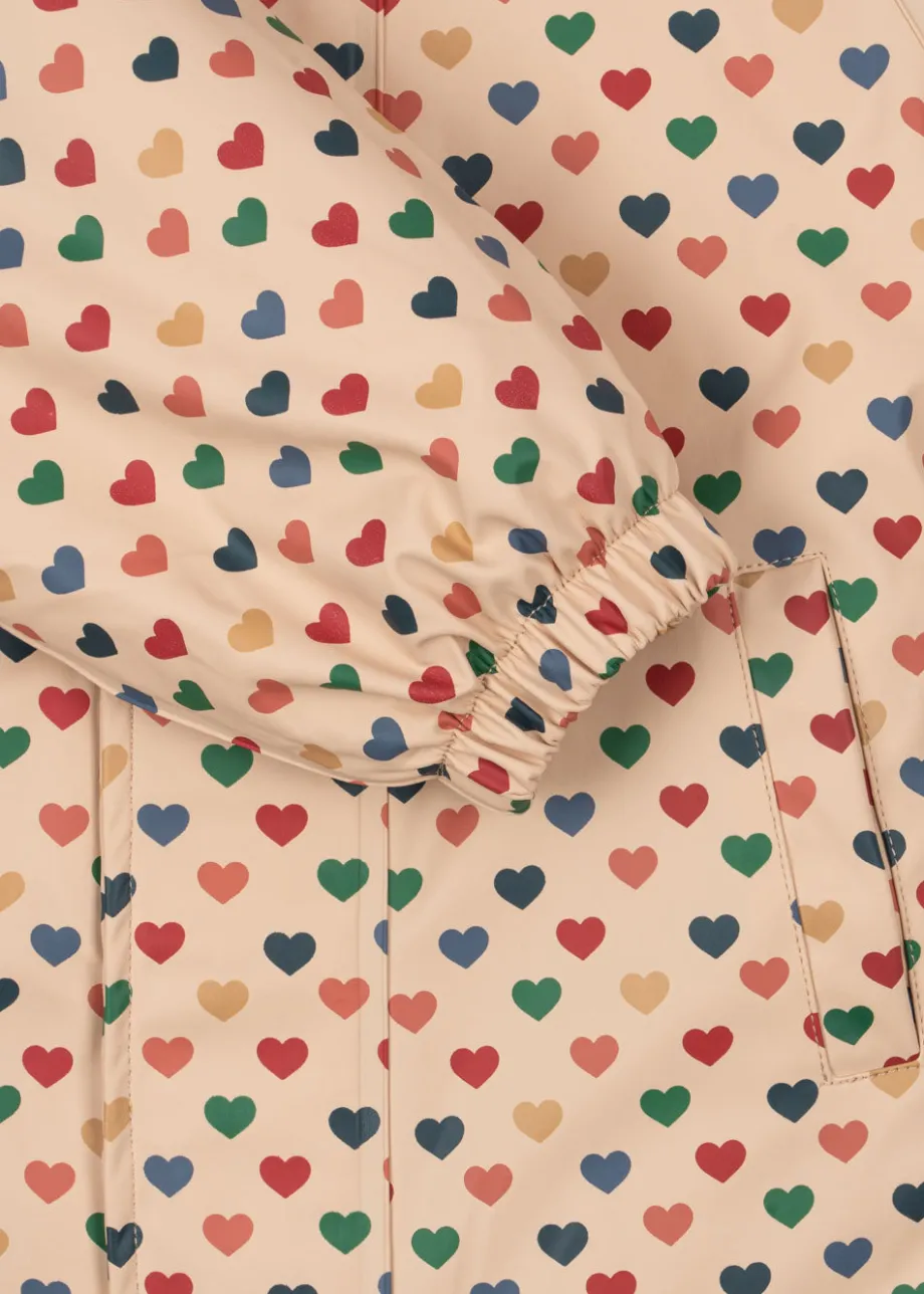 Clearance Konges Sløjd RAIN FLYVERDRAGT - COEUR COLORÈ FRAPPE coeurcolorèfrappe