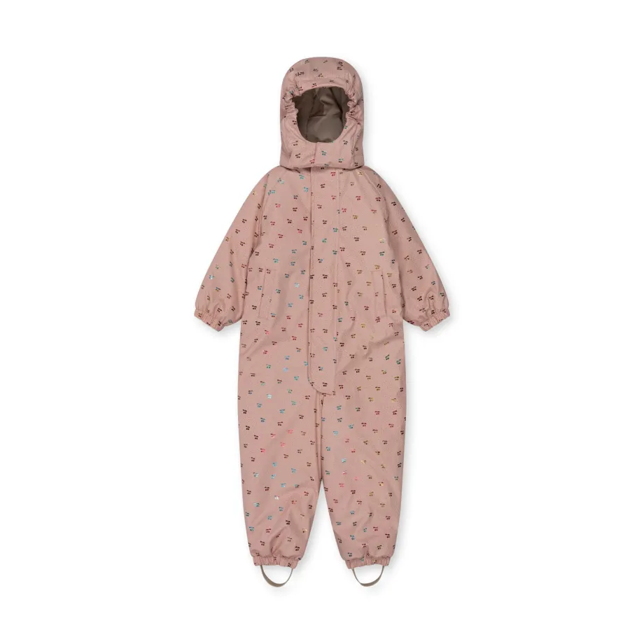 Fashion Konges Sløjd RAIN FLYVERDRAGT - FAIRY CHERRY fairycherry