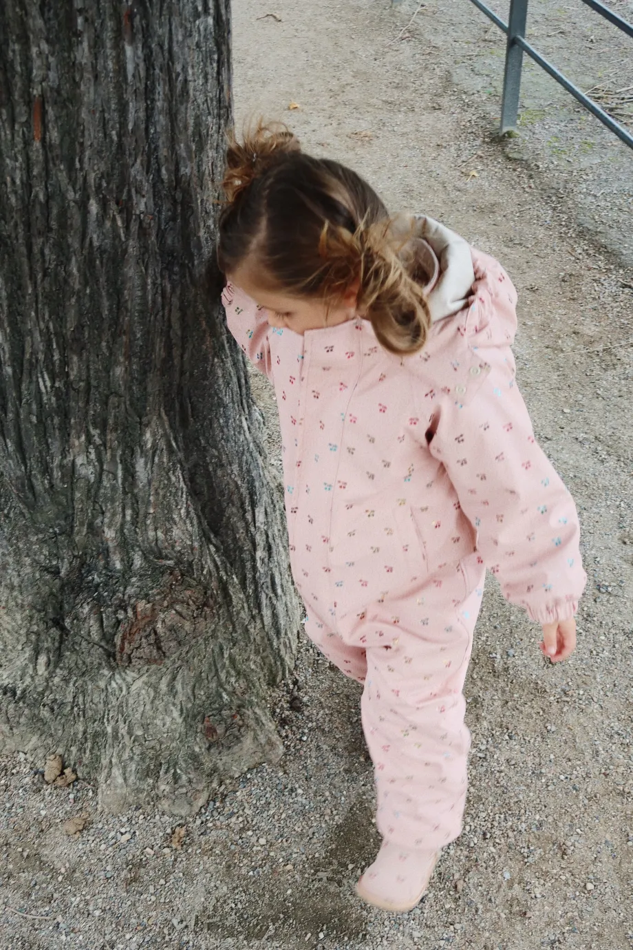 Fashion Konges Sløjd RAIN FLYVERDRAGT - FAIRY CHERRY fairycherry