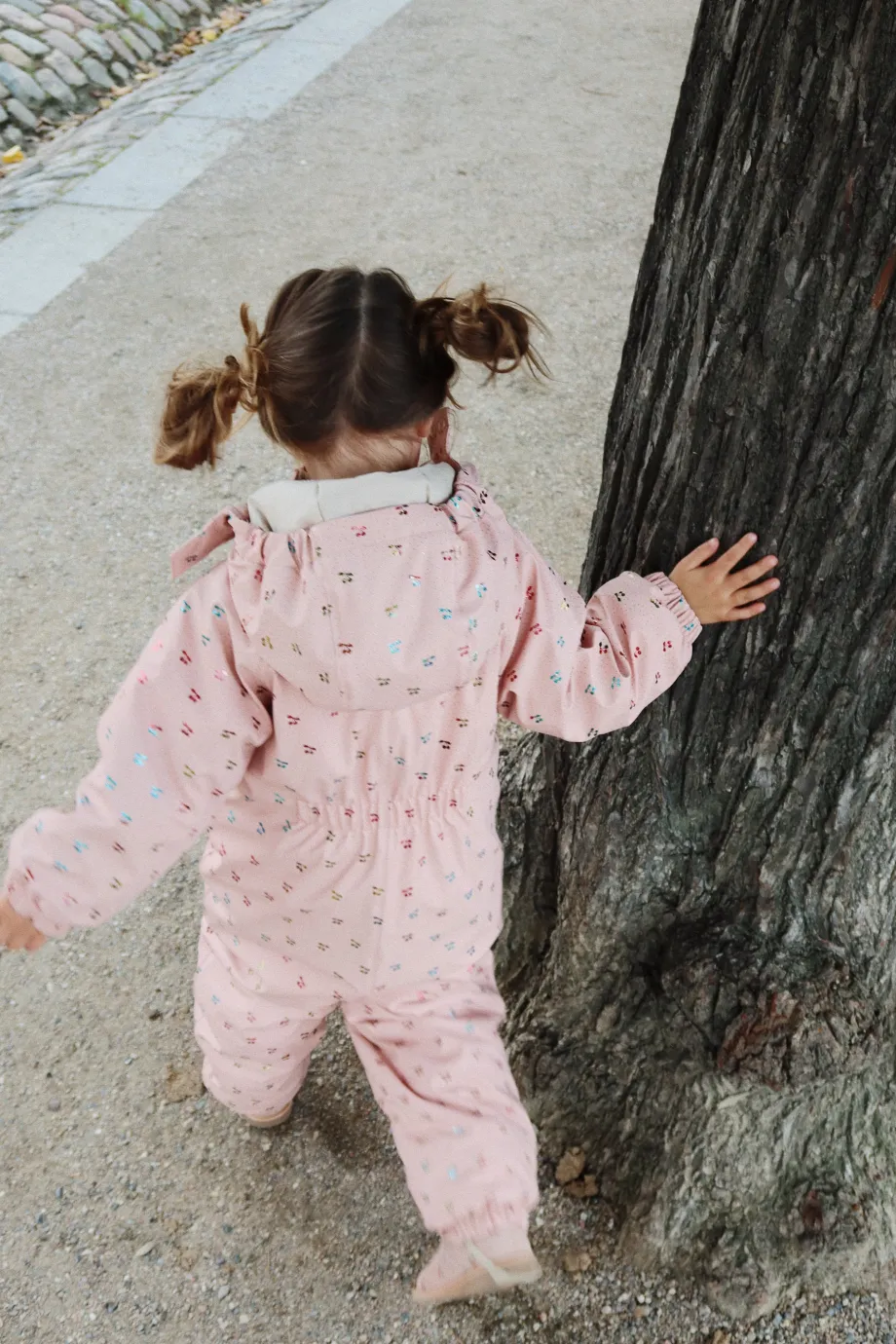 Fashion Konges Sløjd RAIN FLYVERDRAGT - FAIRY CHERRY fairycherry