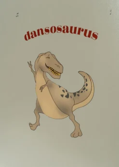 Clearance Konges Sløjd Rejsekuffert - dansosaurus