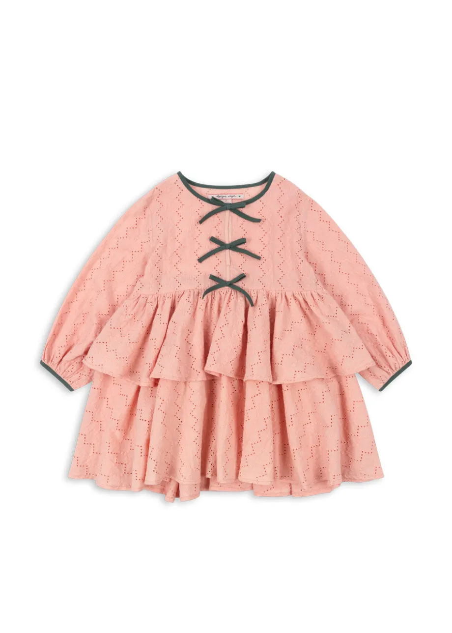 Flash Sale Konges Sløjd RILLA KJOLE - MELLOW ROSE mellowrose