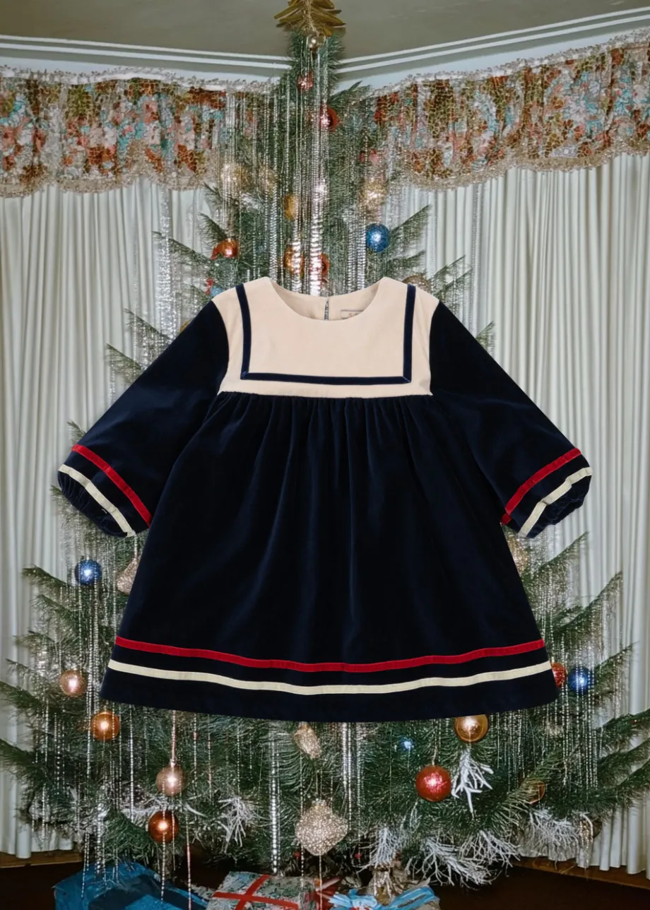 Best Sale Konges Sløjd Rocky kjole - navy blazer navyblazer