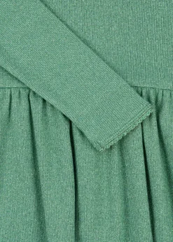 Discount Konges Sløjd ROLI KJOLE - BOTTLE GREEN bottlegreen