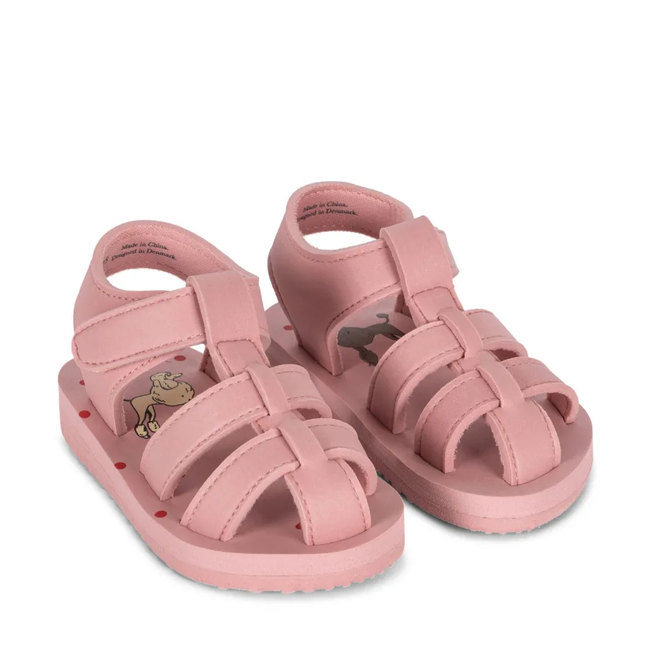 Outlet Konges Sløjd sable sandal - MELLOW ROSE mellowrose