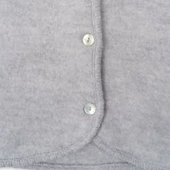 Outlet Konges Sløjd saga cardigan - GREY MELANGE greymelange
