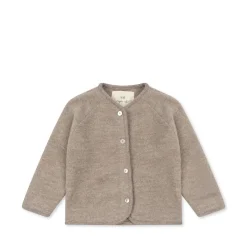 Hot Konges Sløjd saga cardigan - OAT MELANGE oatmelange