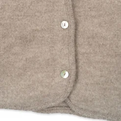 Hot Konges Sløjd saga cardigan - OAT MELANGE oatmelange