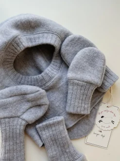 Fashion Konges Sløjd saga futter - GREY MELANGE greymelange