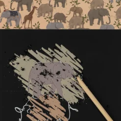 Clearance Konges Sløjd skrabebog - multi