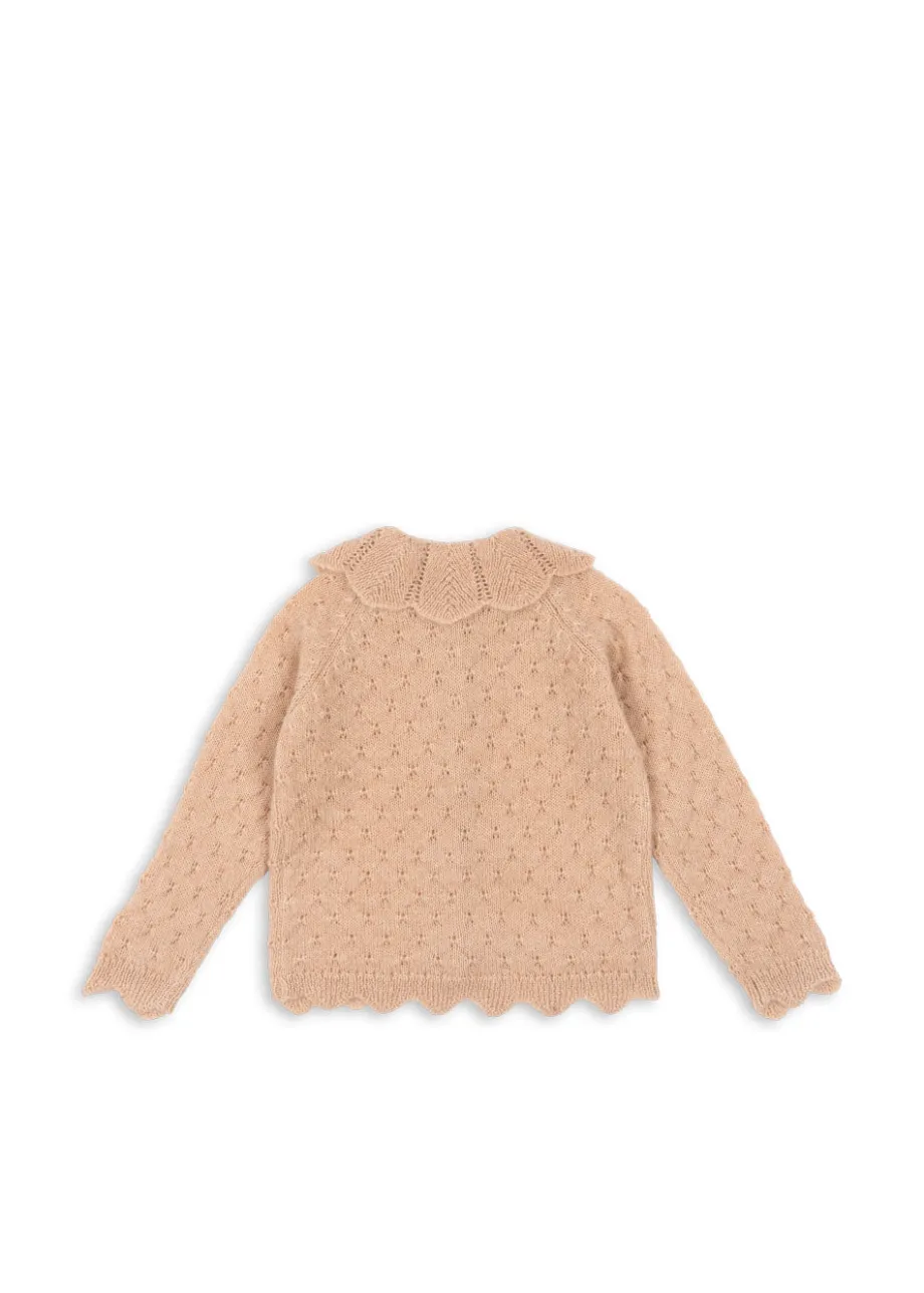 Discount Konges Sløjd Smilla cardigan - light rose lightrose