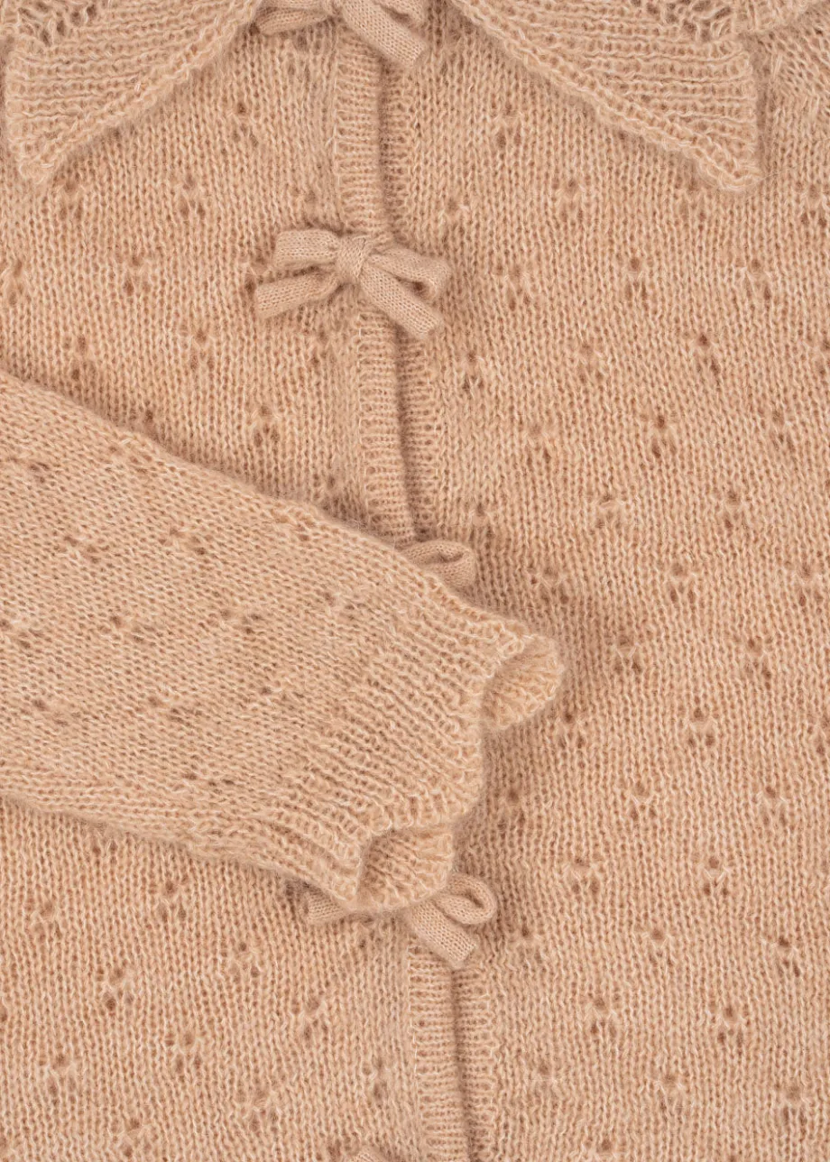 Discount Konges Sløjd Smilla cardigan - light rose lightrose