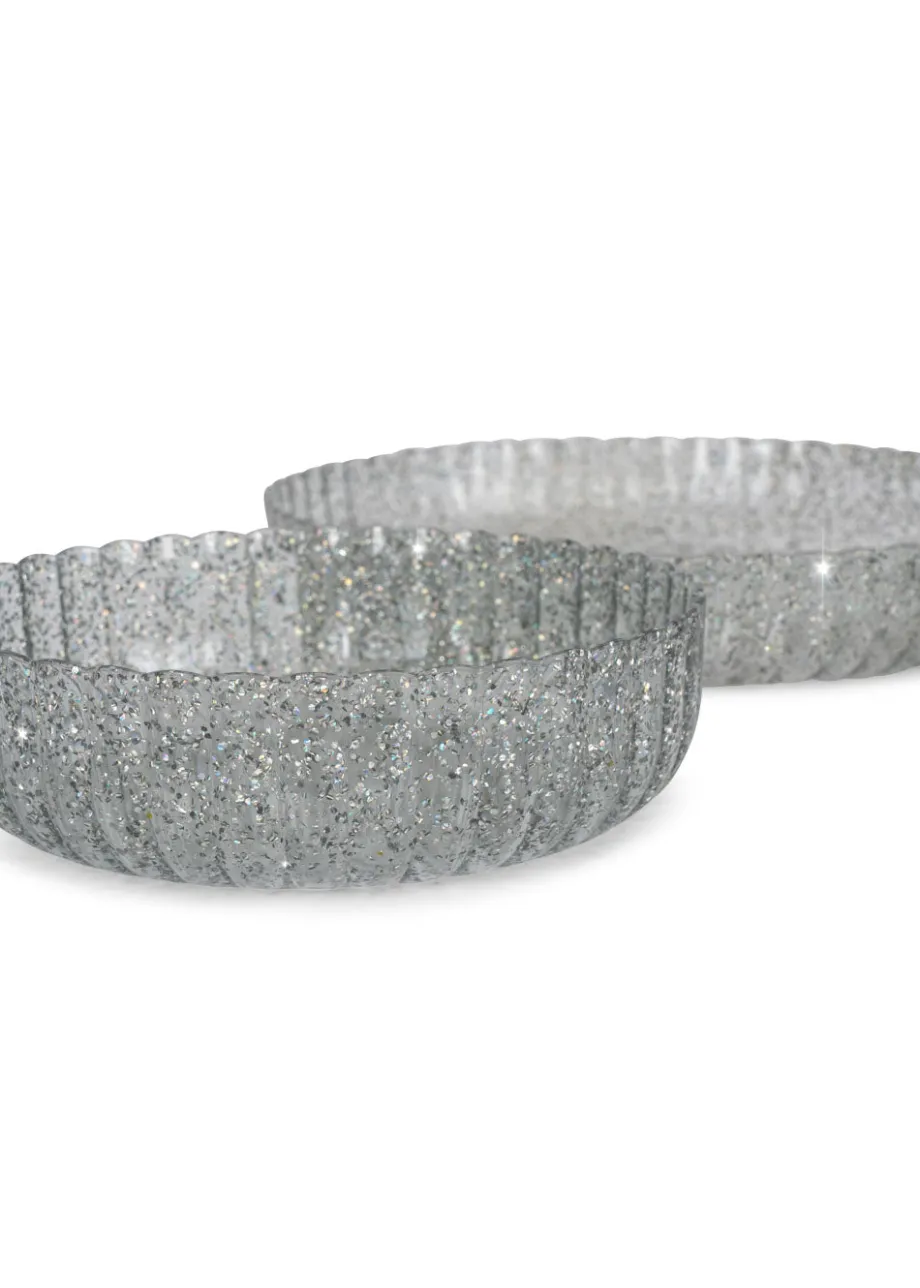 Clearance Konges Sløjd SPISESÆT - SPARKLING BLUE sparklingblue