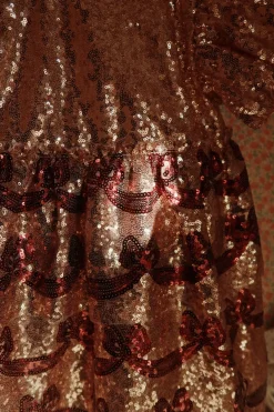 Best Konges Sløjd Starla bow wow kjole - gold blush goldblush