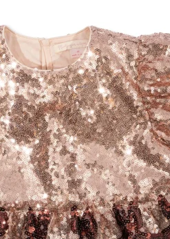 Best Konges Sløjd Starla bow wow kjole - gold blush goldblush