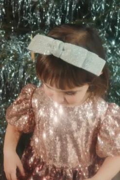 Best Konges Sløjd Starla bow wow kjole - gold blush goldblush