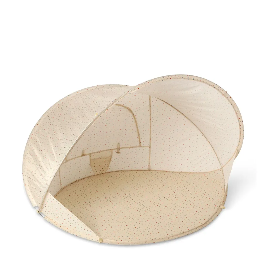 Shop Konges Sløjd strandtelt mini - MULTI HEARTS multihearts