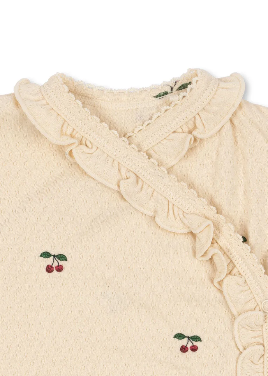 New Konges Sløjd sui bodystocking - cherry