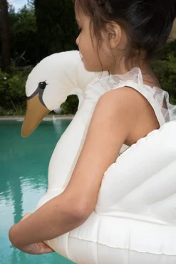 Flash Sale Konges Sløjd swan badering - CREAM OFF WHITE creamoffwhite